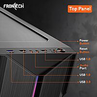 Frontech TOWER FT-4362 Mid-Tower Gaming Case