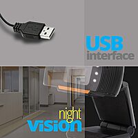 Zebronics Zeb-Crisp Pro HD Webcam – 1080p, USB, Built-in Mic, Plug & Play, Ideal for Video Calls & Streaming