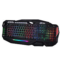 Zebronics Zeb-magnus Keyboard features a sleek design, customizable RGB backlighting, and responsive keys for gaming and typing. Enjoy a comfortable experience with multimedia controls and durability.
