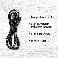 Philips Charging Cable USB A TO USB C 1.2M Cable Philips Charging Cable USB A TO USB C 1.2M Cable