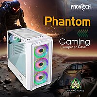 Frontech FT-4344 Sleek Mid-Tower Gaming Cabinet