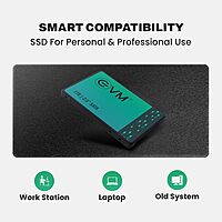 EVM 1TB SATA Internal SSD – 2.5 Inch | Up to 550MB/s Read | 5-Year Warranty