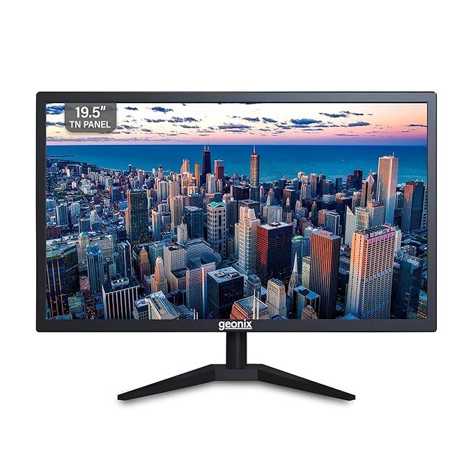 GEONIX 19.5" LED PC Monitor, 1600x900, VGA & HDMI GEONIX 19.5" LED PC Monitor, 1600x900, VGA & HDMI