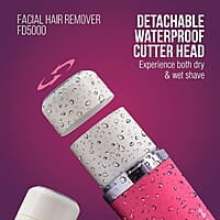 Havells Lady Facial Hair Remover Rotary Blades for Clean and Smooth Touch for Upper Lips, Chin & Cheeks