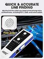uPort Cable Tracker – Trace LAN and phone lines accurately. Includes tone generator, LED indicators, compact design for easy networking.