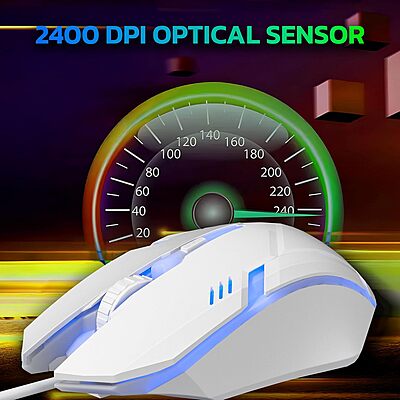 Ant Esports GM46 Gaming Mouse (White) Ant Esports GM46 Gaming Mouse (White)