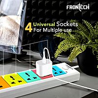 Frontech FT-3546 – High-quality 5-meter power cable with secure connectors, ideal for safe and efficient power transfer.