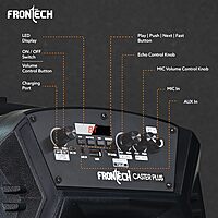 Frontech SW-0209 delivers powerful 2.1 channel sound with deep bass and clear highs—ideal for music, gaming, and movies