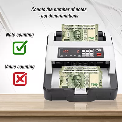CURRENCY COUNTER TVS CC 232 CLASSIC CURRENCY COUNTER TVS CC 232 CLASSIC