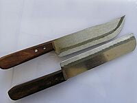 Kitchen Knife  Wooden Handle
