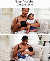 Hands-Free Pumping & Nursing Bra - Adjustable, Supportive, and Comfortable Maternity Wear for Breastfeeding Moms Hands-Free Pumping & Nursing Bra - Adjustable, Supportive, and Comfortable Maternity Wear for Breastfeeding Moms