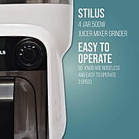 Havells Stilus 500 Watt Juicer Mixer Grinder 4 Jar With 3 Speed Led Indication