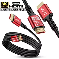 Uport 8K HDMI Cable 3m – HDMI 2.1, eARC, 48Gbps, supports 8K@60Hz, HDR, and Dolby Vision. Perfect for gaming and home theater setups. Durable design for high-speed data transfer.