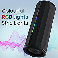 Portronics – Nova 40W Bluetooth Speaker, RGB & TWS | Powerful Sound, Dual Pairing, Portable Design & Long Battery Life for Parties