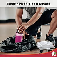 Wonderchef Nutri-blend GO, 22000 RPM 400 W 1 Unbreakable Jar