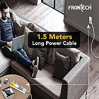 Frontech FT-3546 – High-quality 5-meter power cable with secure connectors, ideal for safe and efficient power transfer.