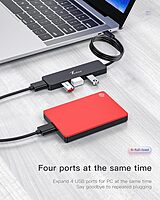 Techie 4 IN 1 USB3.0 HUB - HUBTC1L