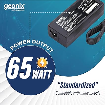 Geonix Laptop Adapter GXLA65SAC for Asus Laptops - 19V 3.34A, PIN-5.5*2.5