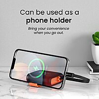 Portronics SnapCase 5 60W Multi Cable Kit – USB to Micro/Type-C/Lightning with Stand