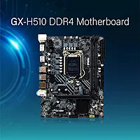 Geonix Motherboard GX-H510 DDR4 10th and 11th Gen CPU DDR4 3 Years Warranty