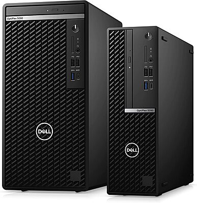 Refurbished Dell Optiplex 5090 MFF i7 10th Gen Desktop | 8GB/16GB RAM | 256GB/512GB SSD | W11