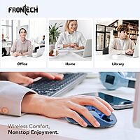 Frontech MS-0072 – Wired optical mouse with 1000 DPI, ergonomic design, and smooth tracking for precise and comfortable everyday use.