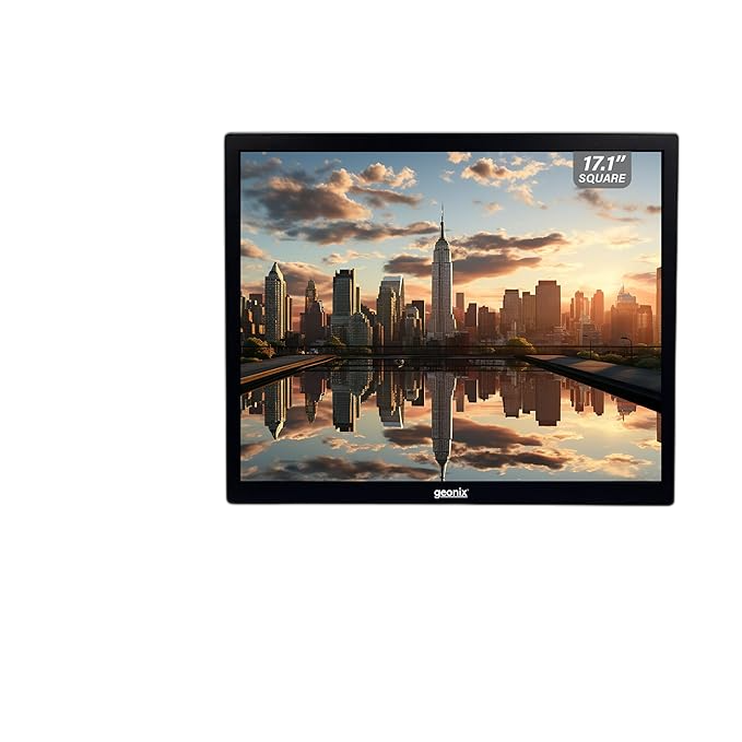 Geonix 17" LED PC Monitor, VGA & HDMI, 1280x1024-GXTF-WVHDF171