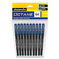 Classmate Octane Blue Gel Pens (Pack of 10)