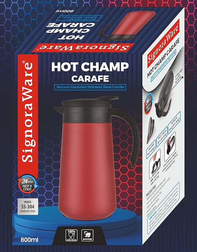Signora Ware Hot Max Vacuum Carafe 800 ML