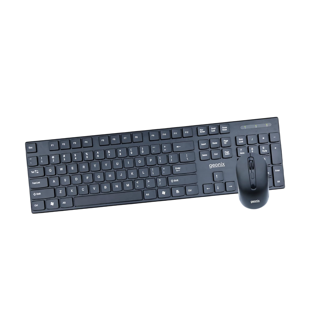 Geonix Cocoa C1 Wireless Keyboard and Mouse Combo, 800-1600 DPI, 104 Keys, GXWBK-01