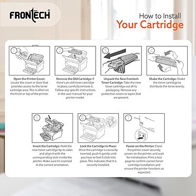 FRONTECH Q2612A Toner Cartridge – HP LaserJet Compatible