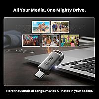EVM Elite Nano Plus 128GB Type-C OTG Pen Drive – USB 3.2 | 120MB/s
