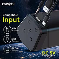 Frontech SW-0181 Echolight speakers deliver vibrant sound with dynamic RGB lighting—perfect for music, gaming, and entertainment.