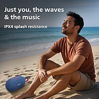 Philips TAS1400BL Portable Speaker (Blue)