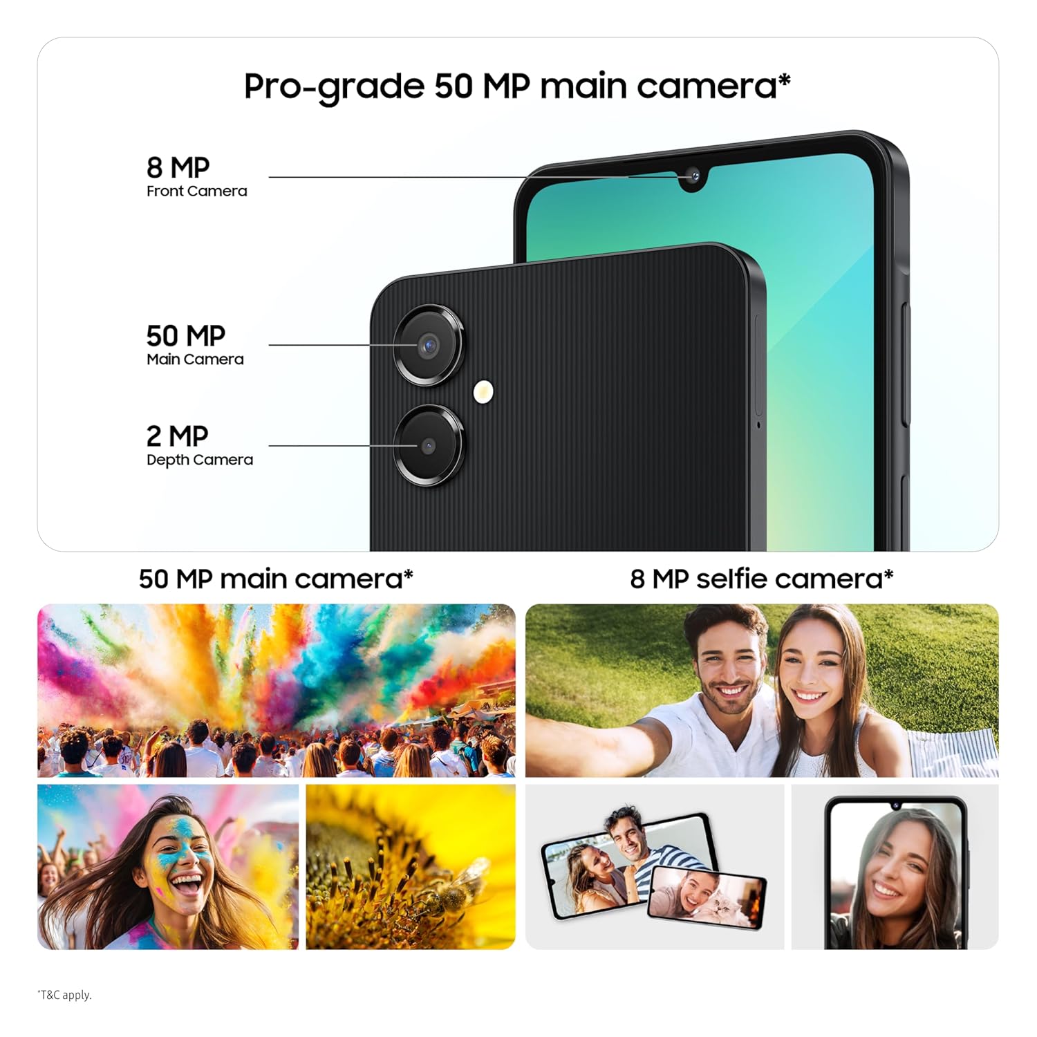 Samsung Galaxy A06 5G 4GB RAM, 64GB Storage