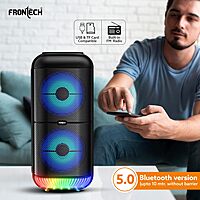 Frontech SOLO SW-0178 offers clear 2.1 channel sound with rich bass and sleek design—perfect for music, movies, and daily entertainment.