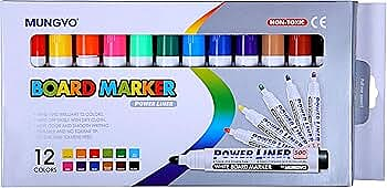 MUNGYO WB MARKER 12 SET