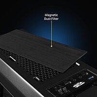Zebronics Zeb-Athena Pro Mid-Tower Gaming Cabinet – RGB Lighting, Spacious Design & Efficient Cooling for Gamers