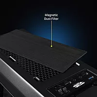 Zebronics Zeb-Athena Pro Mid-Tower Gaming Cabinet – RGB Lighting, Spacious Design & Efficient Cooling for Gamers