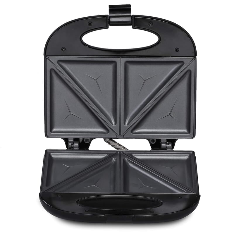 Agaro 750 watt Elegant Sandwich Maker, with Non-Stick Fixed Plates