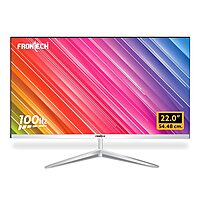 Frontech 22" Full HD Monitor – 1920x1080, Vivid Colors, Wide Viewing Angles, Ideal for Gaming, Work & Entertainment, 1 Year Warranty