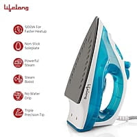 Lifelong Steam Iron Press 1200 W, Electric Steam Iron with 185ml Tank Capacity