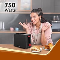AGARO Olympia 750-Watt 2-Slice Pop-Up Toaster with 7 Toasting Settings