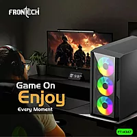 Frontech MYTHOS FT-4347 Stylish & High Airflow Gaming Case