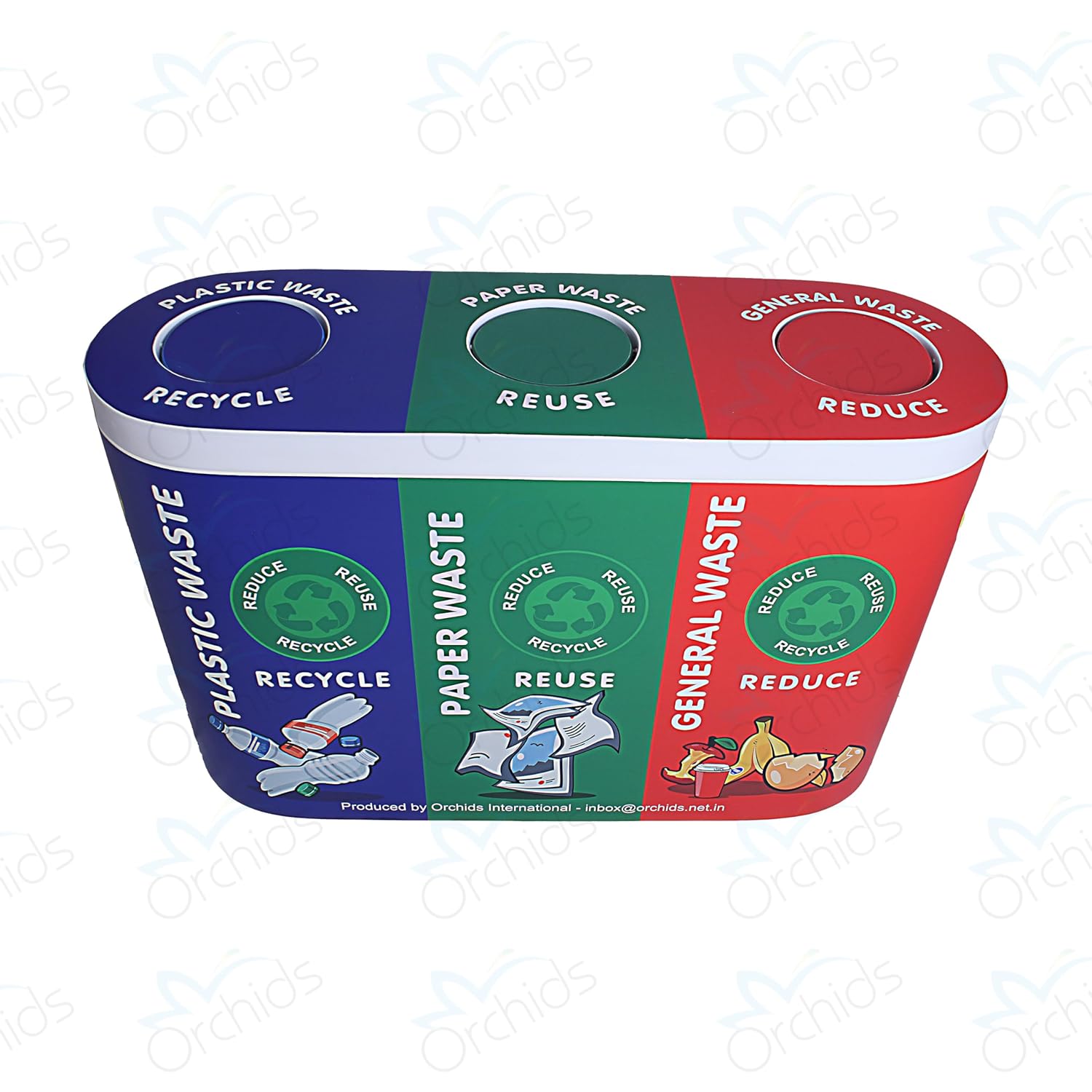 Trio Dustbin