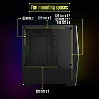 Odin RGB Case by Zebronics – Efficient Airflow & Style