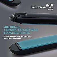 Havells HS4123 Biotin Infused Wide Plates & Temperature Control Hair Straightener