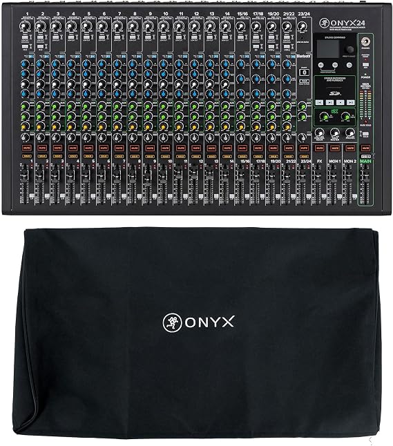 Onyx24 24 Channel Analog Mixer With Cover