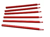 Pack of 12 Red Chinagraph Pencils by Janrax - Peel Off China Markers