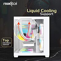 Frontech NEBULA FT-4290 Mid-Tower Gaming Case RGB